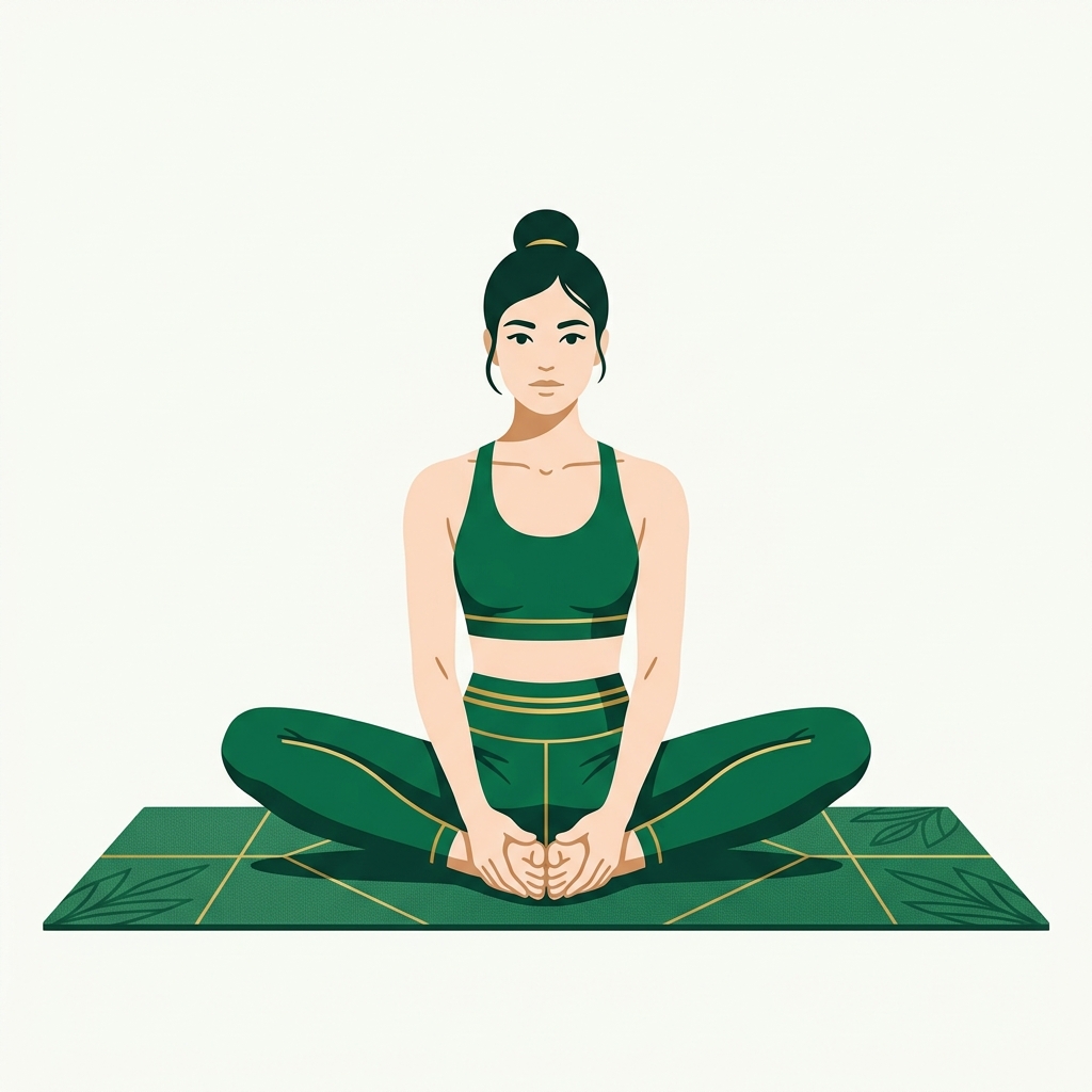 Baddha Konasana Butterfly Pose