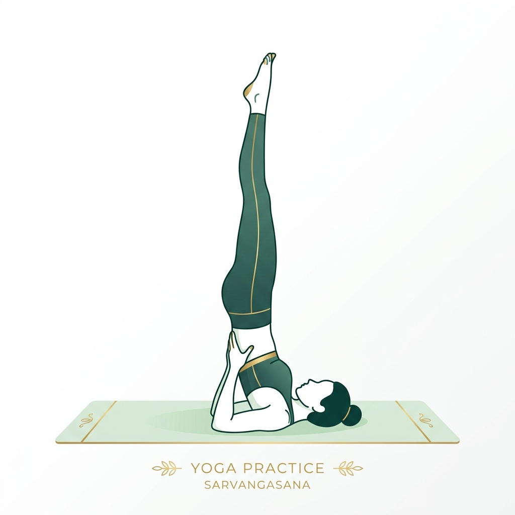 Sarvangasana Shoulder Stand